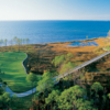 Aerial view of Burnt Pine Course at Sandestin Golf and Beach Resort