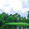 Water come into play on many holes at Hombre Golf Club - Good/Bad Course
