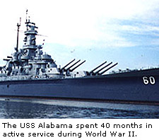 The USS Alabama