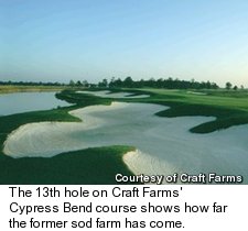 Craft Farms' Cypress Bend Golf Course - Hole 13