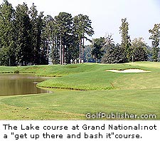 The Lake course at Grand National