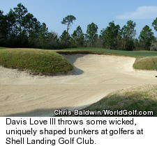 Shell Landing Golf Club - Bunkers
