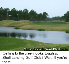 Shell Landing Golf Club - Greens