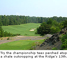 Hole No.13 at The Ridge
